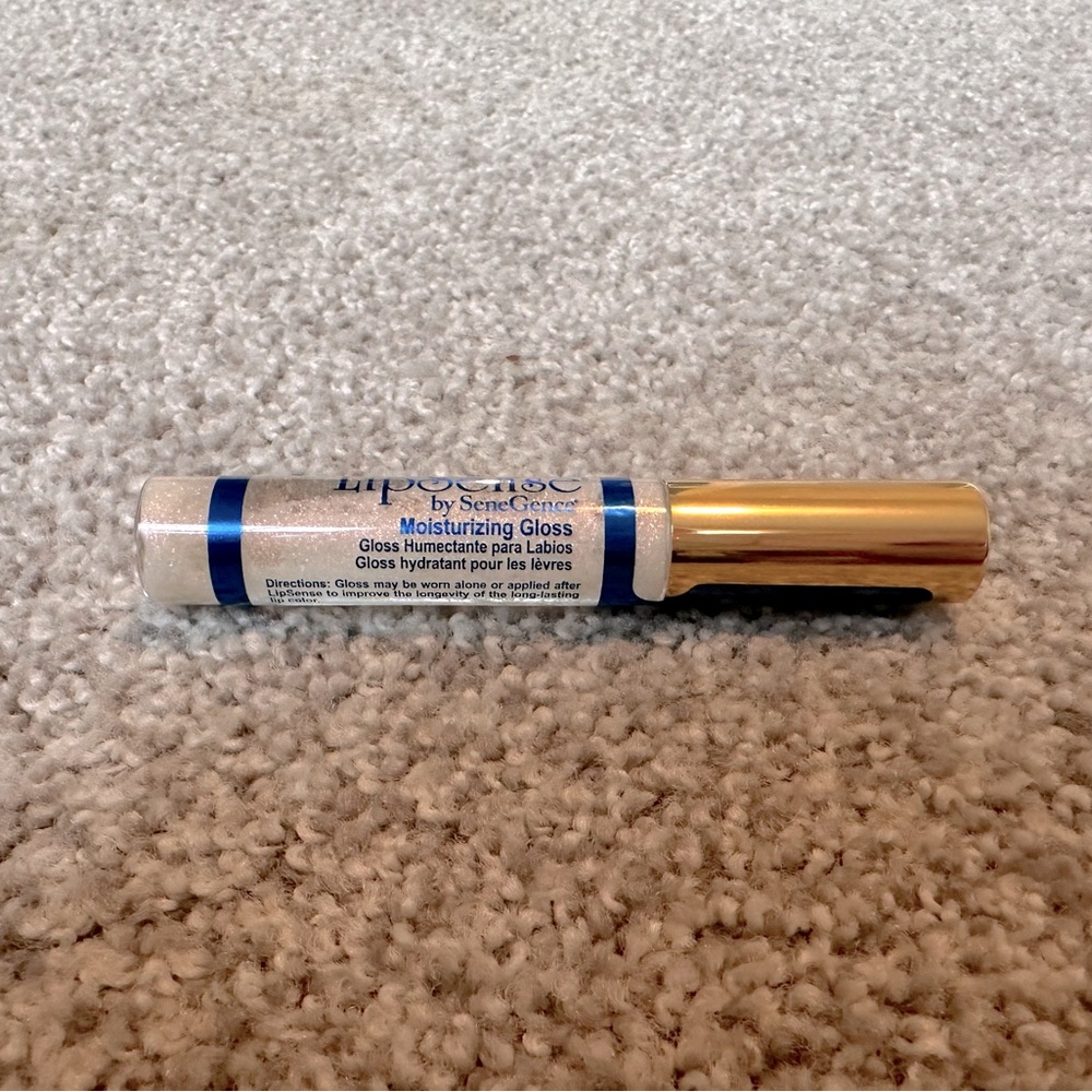 LipSense by SeneGence Moisturizing Gloss. Pink Glitter Gloss